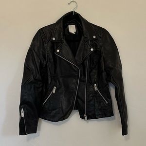 H&M Black Leather Jacket